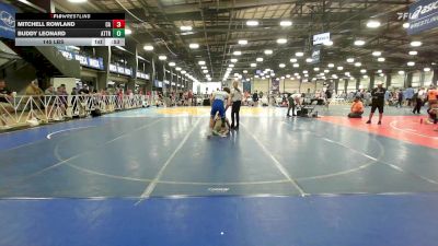 145 lbs Round Of 64 - Mitchell Rowland, Combat Athletics vs Buddy Leonard, Attrition Wrestling Gold
