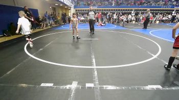 64 lbs Semifinal - Jensen Terrell, Hilldale Youth Wrestling Club vs Jude Daugherty, R.A.W.