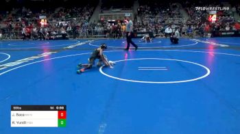 58 lbs Consolation - Joey Baca, NM Matador Beast vs Regan Yundt, Pioneer Grappling