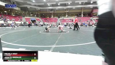 110 lbs Round 4 - Addilyn Greenlee, Garden City vs Mikaela West, El Dorado