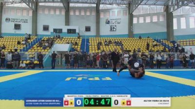 LEONARDO LETERI SASSO DE OLIVEIR vs AILTON VIEIRA DA SILVA 2026 FPJJ Campeonato Paulista Sem Kimono