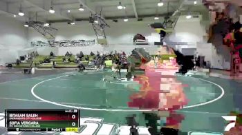 136 lbs Semifinal - Sofia Vergara, Mt. San Antonio College vs Ibtasam Saleh, Sacramento City College