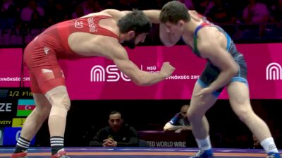 70 kg Semifinal - Zurabi Iakobishvili, GEO vs Ziraddin Bayramov, AZE