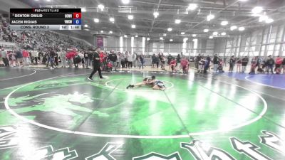 82 lbs Cons. Round 3 - Denton Omlid, Cherry Creek Wrestling Club vs Jacen Riojas, Victory Wrestling-Central WA
