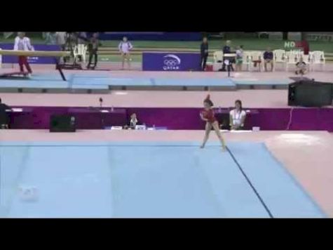 Jiang Yuyuan, Doha 2012, FX QF - 14.050