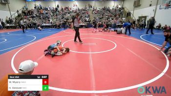 52 lbs Semifinal - Weston Myers, Pawhuska Elks Takedown vs Hudson Vanover, Salina Wrestling Club