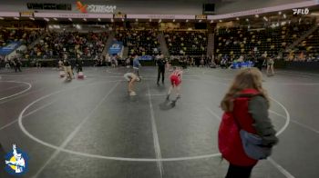 106 lbs Champ. Round 2 - Ashton Landherr, Linn-Mar vs AJ Woerpel, Hortonville