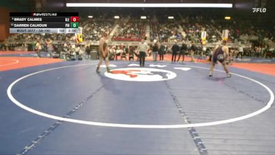 3A-190 lbs Champ. Round 1 - Brady Calmes, Glenrock vs Darren Calhoun, Pinedale