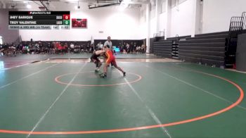 125 lbs Semis & 3rd Wb (16 Team) - Troy Valentine, Lassen College vs Jhey Sarique, Skyline College