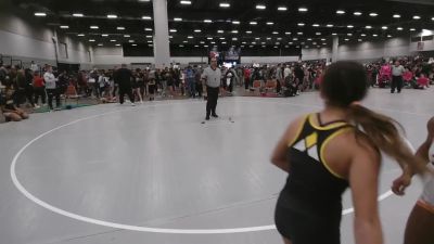 105 lbs Quarters - Azyah Rice, Inland Elite Wrestling Club vs Miley Bernshausen, Elevate Wrestling Academy