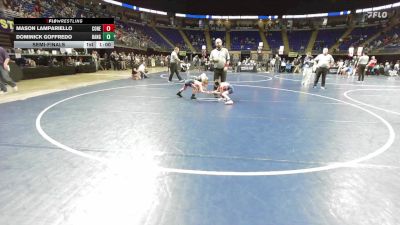 55 lbs Semifinal - Mason Lampariello, Conestoga Valley vs Dominick Goffredo, Bangor