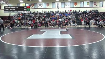 110 lbs Semifinal - Madison Arnold, Independence vs Aviea Holden, North Scott