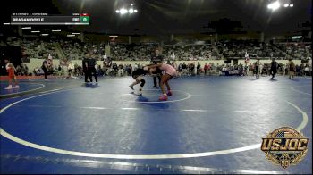 118 lbs Consi Of 8 #2 - Dynasty Haines, Hays Wrestling Club vs Reagan Doyle, Cowboy Wrestling Club