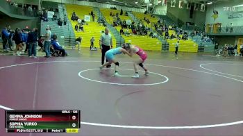 125 lbs Cons. Round 5 - Sophia Yurko, Centennial vs Gemma Johnson, Forest Grove