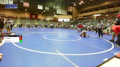 61 lbs Quarterfinal - Parker Ledbetter, North DeSoto Wrestling Academy vs Beckett Shepperd, Team Conquer Wrestling