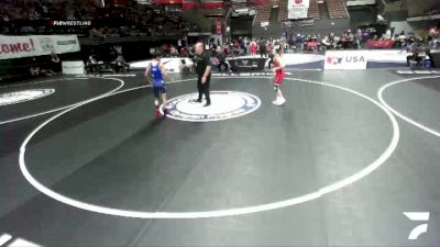 Cons. Round 2 - Eli Mayer, Vacaville Wrestling Club vs Jeremiah Padilla, Sanger High School Wrestling