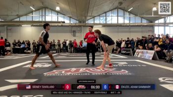 Ekleel Adam Sammady vs Sidney Tavolaro 2024 ADCC Toronto Open
