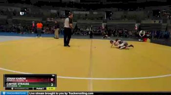 70 lbs Quarterfinals (8 Team) - Carter Strauss, Hutchinson vs Jonah Karow, Zumbrota-Mazeppa