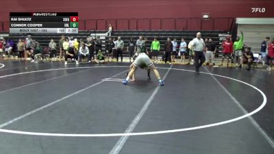 184 lbs Champ. Round 1 - Connor Cooper, NWCA - Life vs Kai Shultz, Southeastern