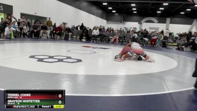 139 lbs Quarterfinals (8 Team) - Terriel Cooke, Rebellion vs Grayson Hostetter, Revival