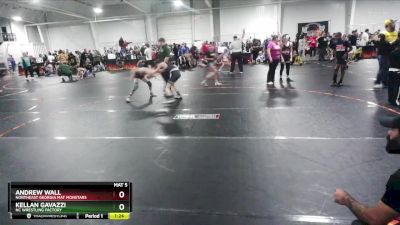 101 lbs Round 4 - Kellan Gavazzi, NC Wrestling Factory vs Andrew Wall, Northeast Georgia Mat Monstars