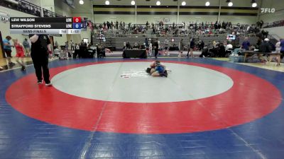 74 lbs Semifinal - Levi Wilson, Level Up Wrestling Center vs Strafford Stevens, Level Up Wrestling Center