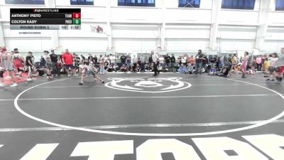 90 lbs Round Robin 3 - Anthony Pieto, Team CHOICES-MS vs Colton Kady, Pheonix Wrestling Red-MS