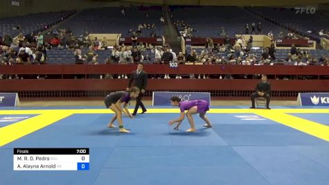 Monica R. D. Pedro vs Alexia Alayna Arnold 2024 Pan IBJJF Jiu-Jitsu No-Gi Championship