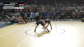 165 2A Champ. Round 1 - Mateo Martinez, Lakeland Senior vs Hayden Hansford, Port Charlotte