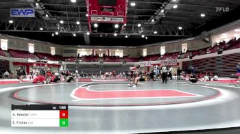 105 lbs Round Of 16 - Annie Reeder, Coppell High School Girls vs Ellababe Fisher, Ada High School Girls