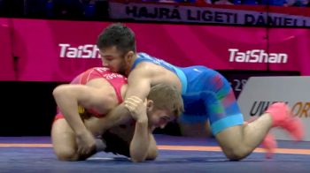 74kg Bronze - Turan Bayramov, AZE vs Zurab Kapraev, ROU