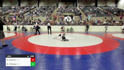 48 lbs Round Of 16 - Wesley Newton, Teknique Wrestling vs Wright O'Rouke, North Hall Wrestling Club