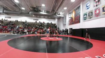 130 lbs 19th Place Match - Vera Welte, Overland vs Izzabelle Jackson, Greeley West