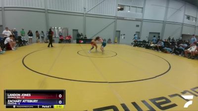 182 lbs Round 1 (8 Team) - Landon Jones, Georgia Red vs Zachary Attebury, Missouri