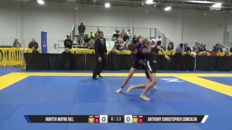 Anthony Christopher Concklin vs Hunter Wayne Bill 2026 Pan IBJJF Jiu-Jitsu No-Gi Championship