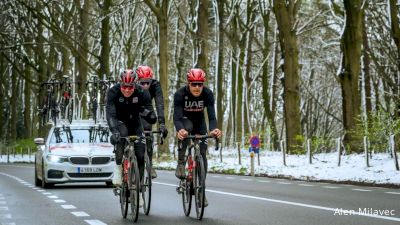 Snow Falls As Dozens Drop Out Of Ronde