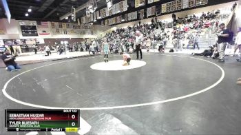 84 lbs Semifinal - Tyler Bliesath, Granite Wrestling Club vs Sebastian Huizar, Socal Grappling Wrestling Club