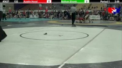 132 lbs champ-round-3 Austin Hood KS vs. Nathan Shank IA