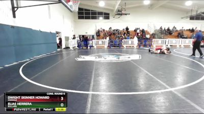 138 lbs Cons. Round 6 - Dwight Skinner Howard, Oakdale vs Elias Herrera, Bullard