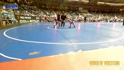 47 lbs Consi Of 8 #2 - Kaisynn Keefhaver, Victory vs Trinh Tse, Greater Heights Wrestling