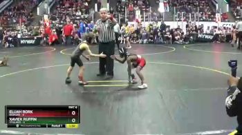54 lbs Round 2 (4 Team) - Elijah Rork, Bedford vs Xavier Ruffin, Ypsilanti