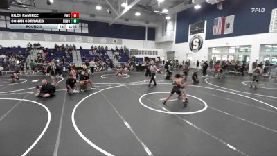 100 lbs Round 3 - Conan Corrales, Rough House Wrestling Club vs Riley Ramirez, Pounders Wrestling Club