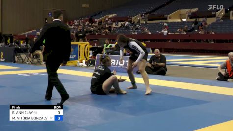 ELISABETH ANN CLAY vs MARIA VITÓRIA GONÇALVES RUFFATTO 2024 Pan IBJJF Jiu-Jitsu No-Gi Championship