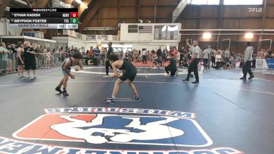 119 lbs Quarterfinal - Ethan Kadish, Newton South vs Gryphon Foster, Titletown Fight Club