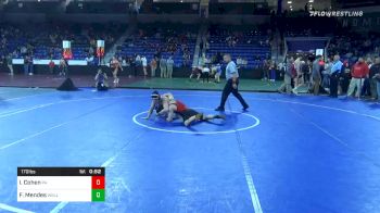 170 lbs Prelims - Isaac Cohen, Pinkerton Academy vs Frank Mendes, Wellesley