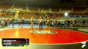 D2-144 lbs Champ. Round 1 - Ian Grubbs, Cactus Shadows vs Alexander Coler, Desert Mountain