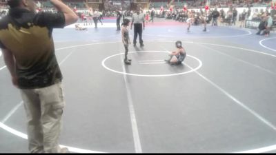 53 lbs Semifinal - Kensey Morales, Blackcat Wrestling Club vs Anaiah Peralta, Lockjaw WC