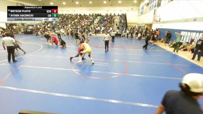 144 lbs Cons. Round 2 - Bryson Floyd, San Clemente High School vs Ayden Ascencio, Loara