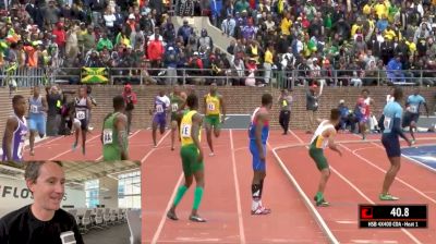 Race Breakdown: Noah Lyles Splits 45 In HS 4x400