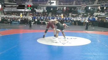 7A 190 lbs Champ. Round 1 - Christian Barry, Hoover vs Garrett Hartley, Prattville